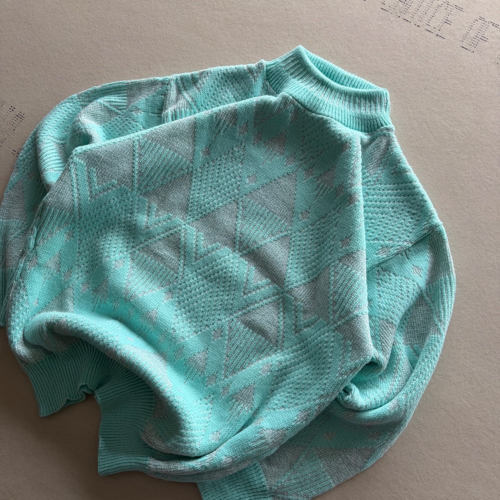 Vintage 80s Fortune Knits Inc Sweater